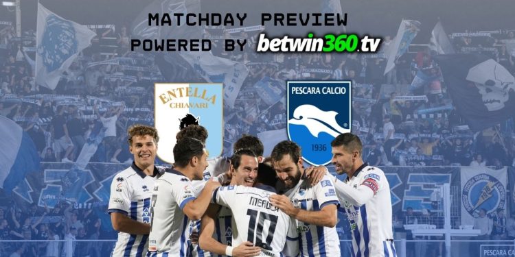 Pescara in casa dell'Entella punti pesanti