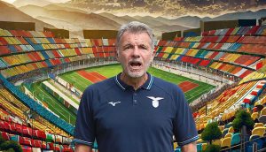 Il tecnico della Lazio Baroni