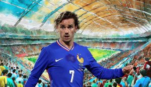 Antoine Griezmann fuori dall'undici titolare