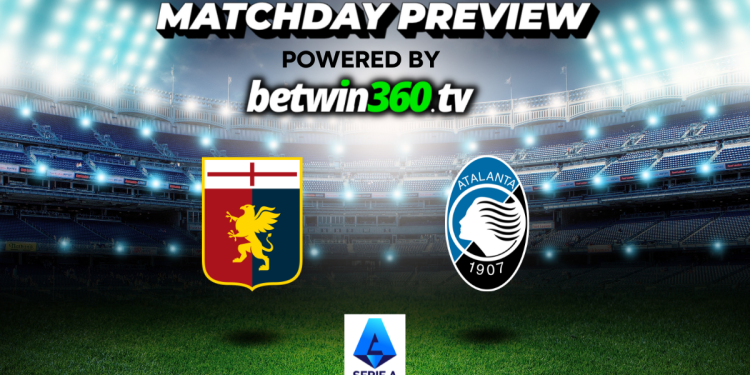 Genoa-Atalanta: unico anticipo del sabato