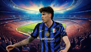 Bastoni realizza il 2-0 per l'Inter
