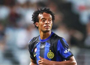 Cuadrado male con l'Inter