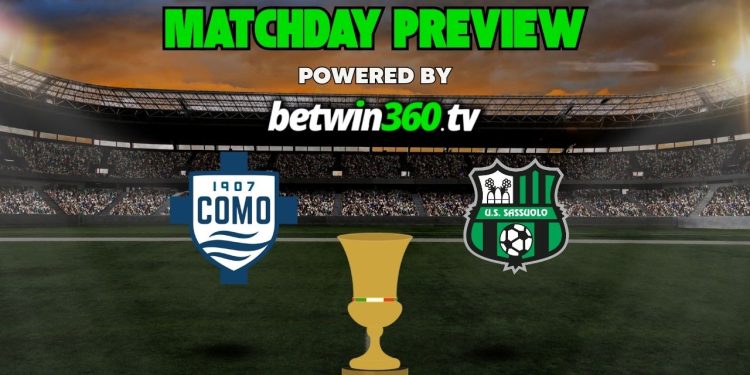 Como-Sassuolo nei sedicesimi di finale di questa sera