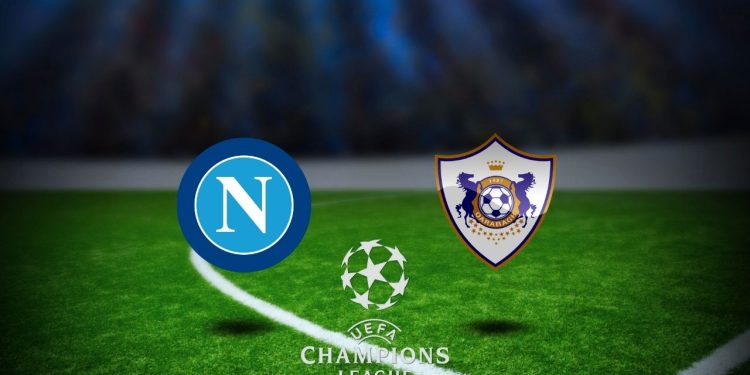 Napoli-Qarabag questa sera alle 21:00