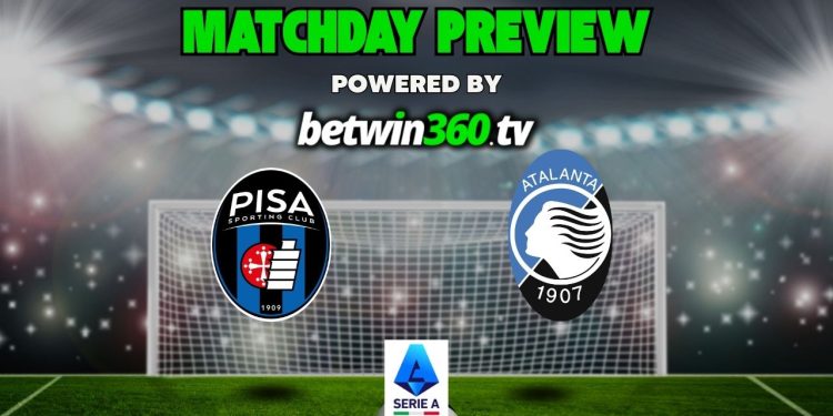 Pisa-Atalanta: anticipo di Serie A